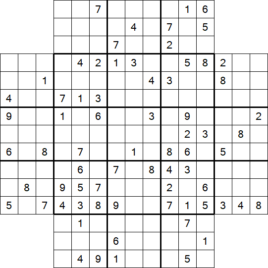 Flower Sudoku - Difícil