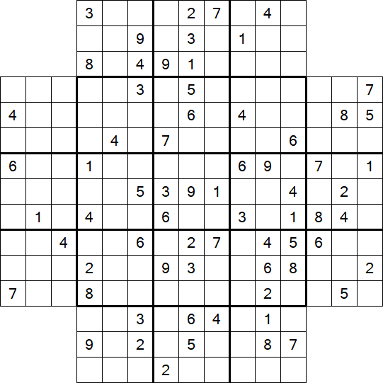 Flower Sudoku - Difícil