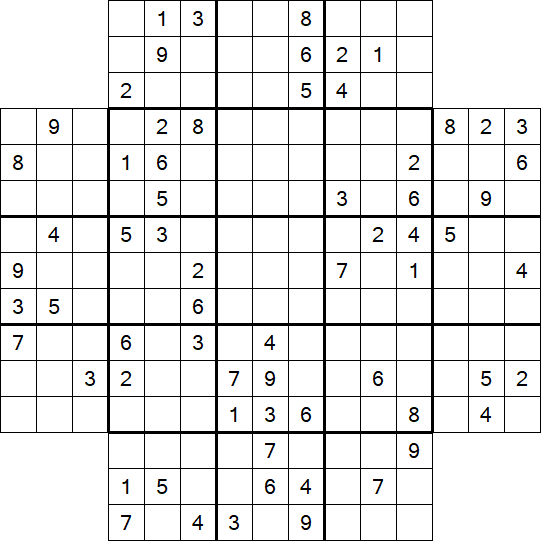 Flower Sudoku - Difícil