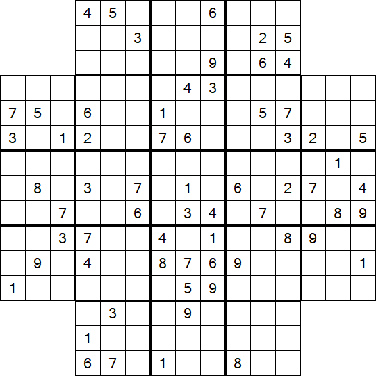 Flower Sudoku - Difícil