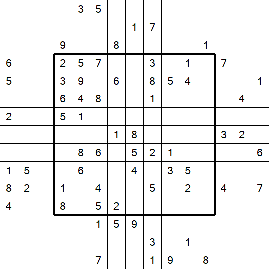 Flower Sudoku - Difícil