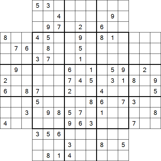 Flower Sudoku - Difícil