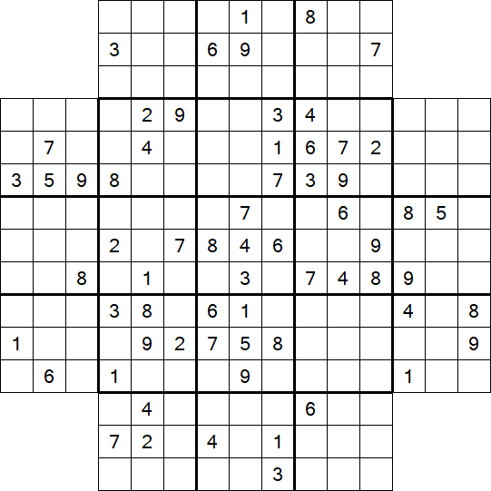 Flower Sudoku - Difícil