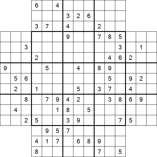 Flower Sudoku - Difícil