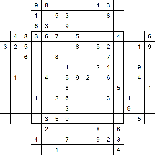 Flower Sudoku - Difícil