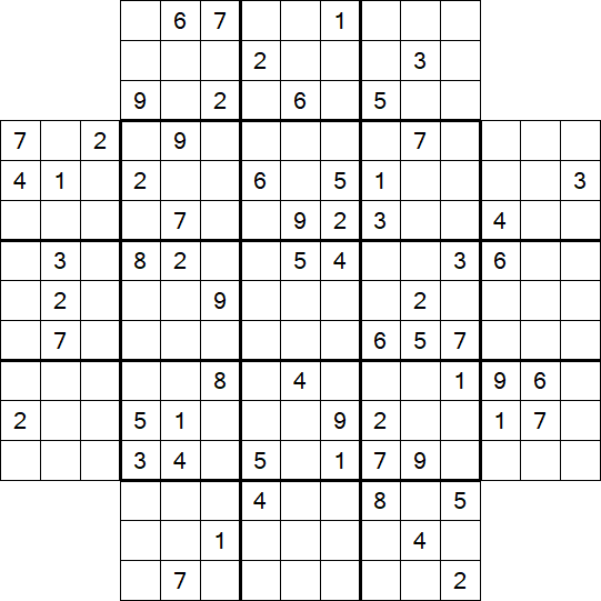 Flower Sudoku - Difícil