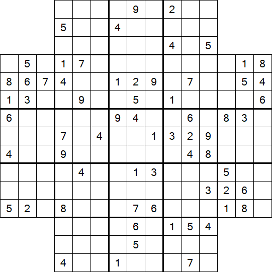 Flower Sudoku - Hard