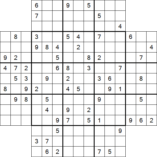 Flower Sudoku - Difícil