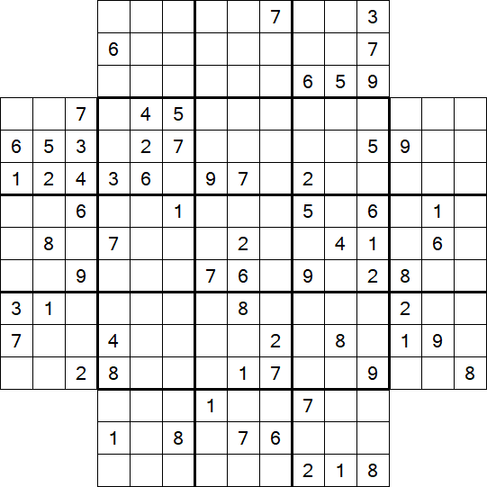 Flower Sudoku - Difícil