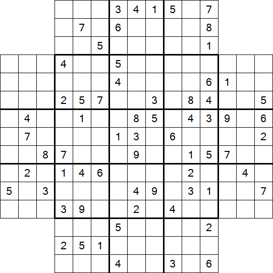 Flower Sudoku - Hard