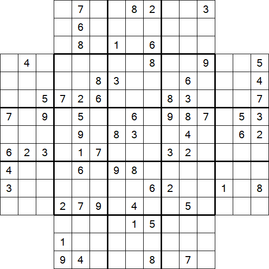 Flower Sudoku - Hard