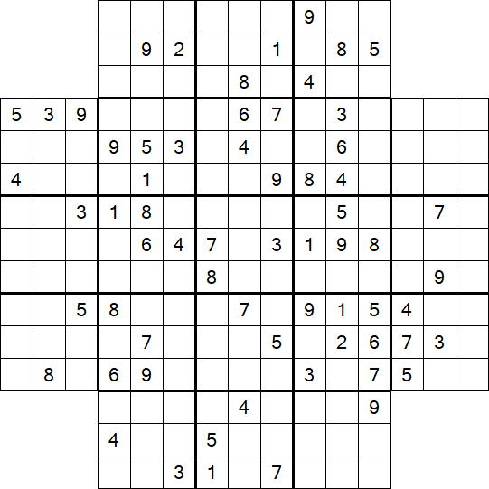 Flower Sudoku - Hard