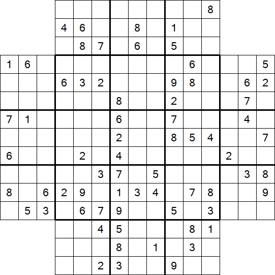 Flower Sudoku - Hard