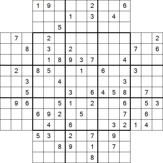 Flower Sudoku - Difícil