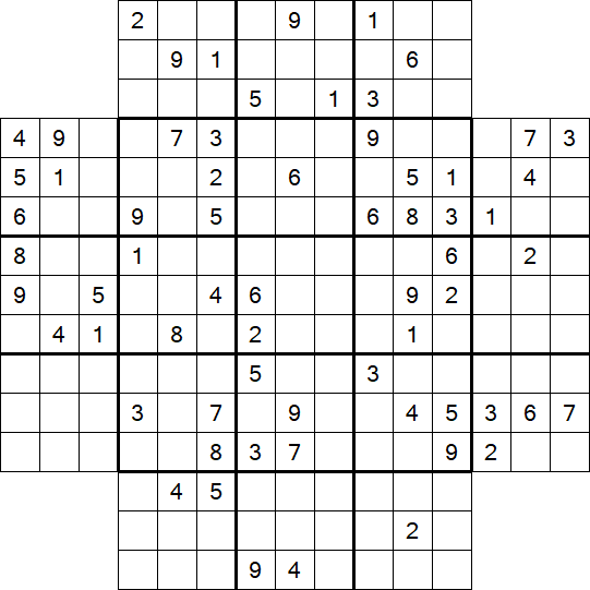 Flower Sudoku - Difícil