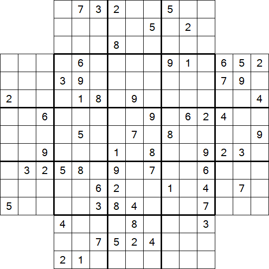 Flower Sudoku - Hard