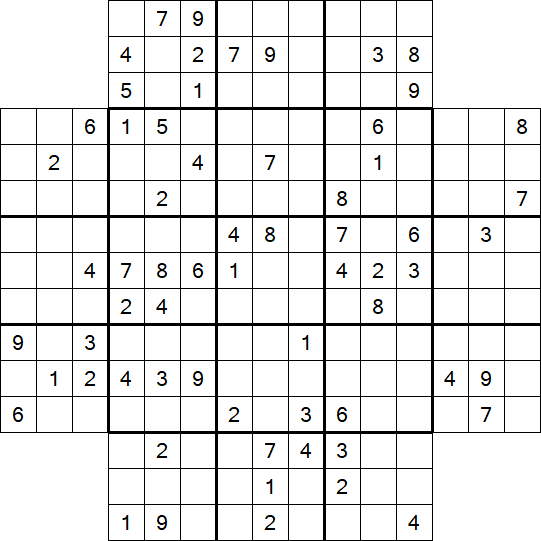 Flower Sudoku - Hard