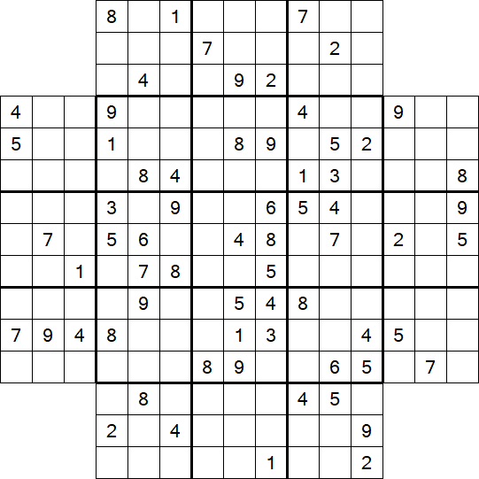 Flower Sudoku - Hard