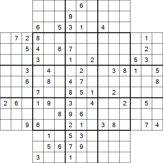 Flower Sudoku - Difícil