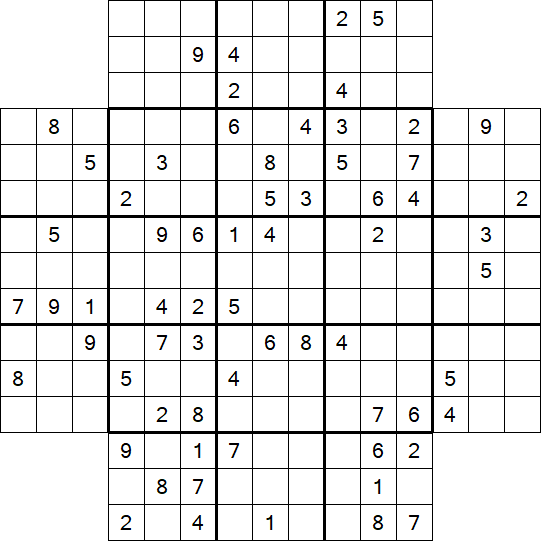 Flower Sudoku - Difícil