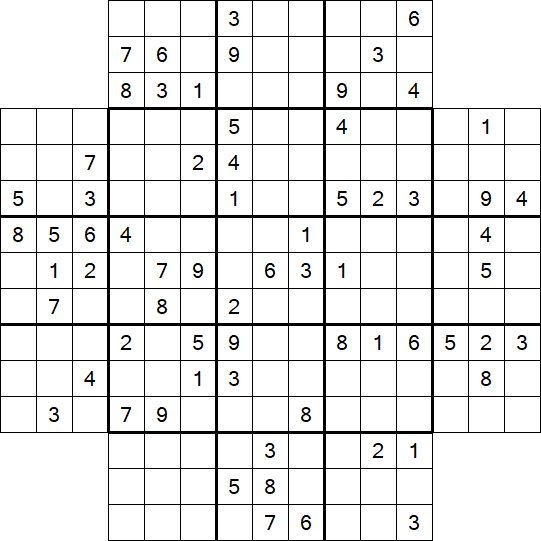 Flower Sudoku - Difícil