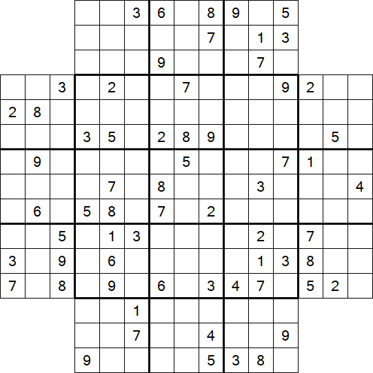 Flower Sudoku - Difícil