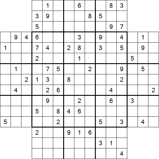 Flower Sudoku - Hard