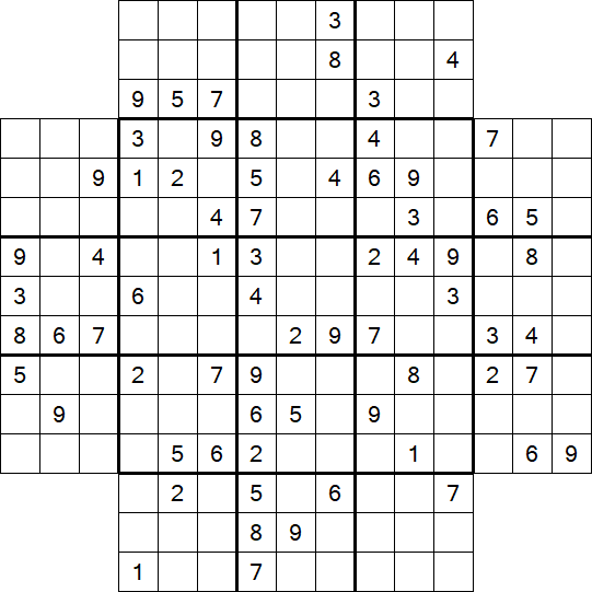 Flower Sudoku - Hard