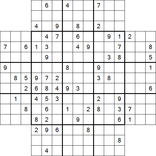 Flower Sudoku - Hard