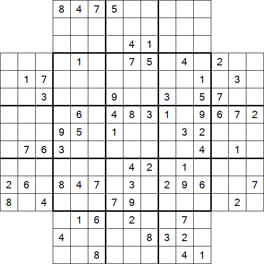 Flower Sudoku - Hard