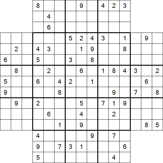 Flower Sudoku - Hard