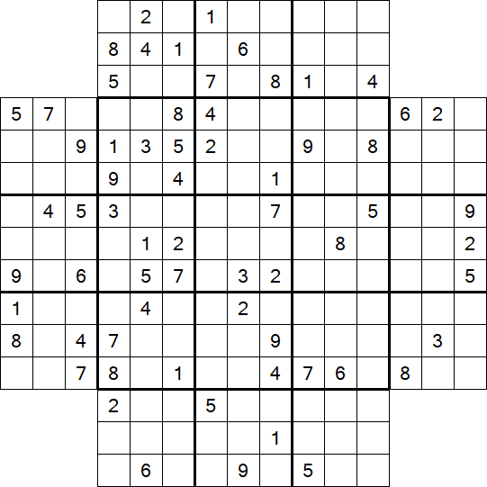 Flower Sudoku - Difícil