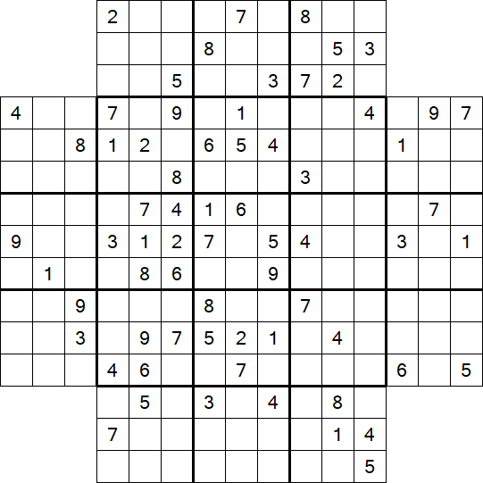 Flower Sudoku - Difícil