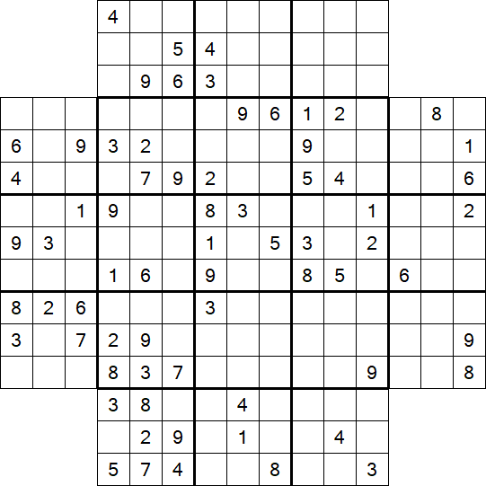 Flower Sudoku - Difícil