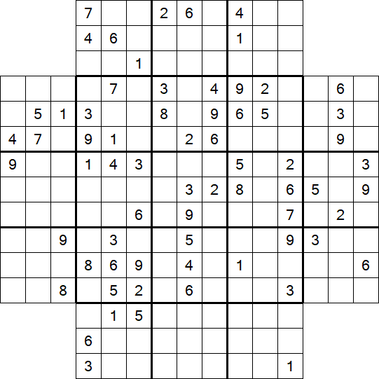 Flower Sudoku - Difícil