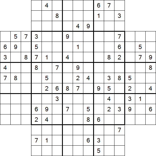 Flower Sudoku - Hard