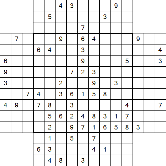 Flower Sudoku - Difícil