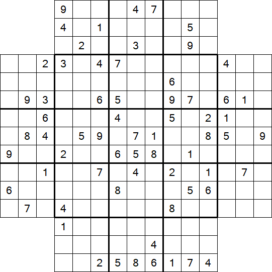 Flower Sudoku - Difícil