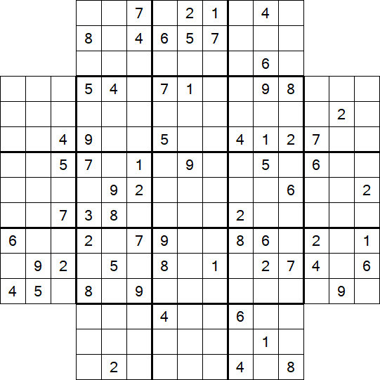 Flower Sudoku - Difícil