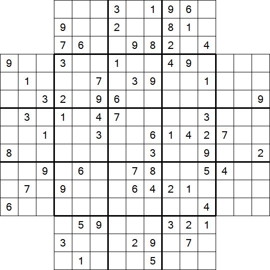 Flower Sudoku - Hard