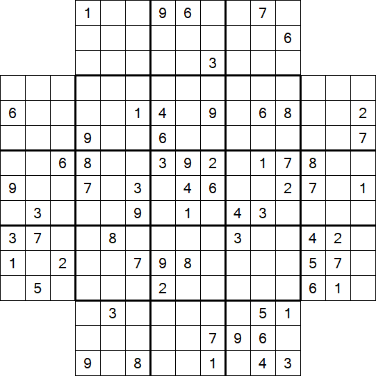 Flower Sudoku - Difícil