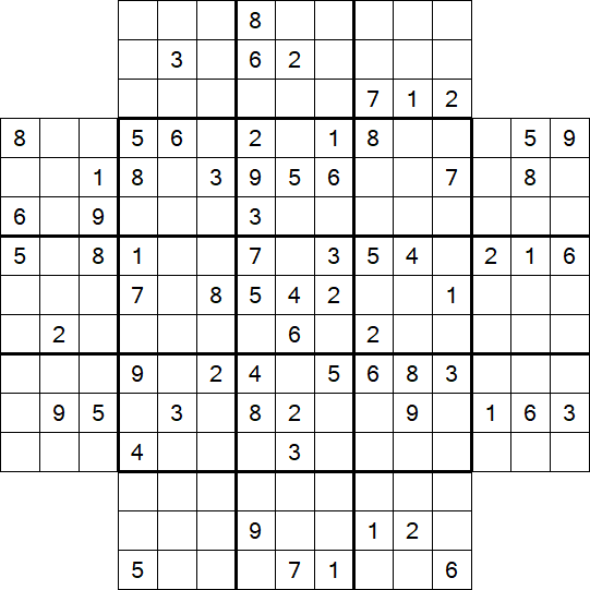Flower Sudoku - Difícil