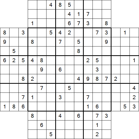 Flower Sudoku - Difficile