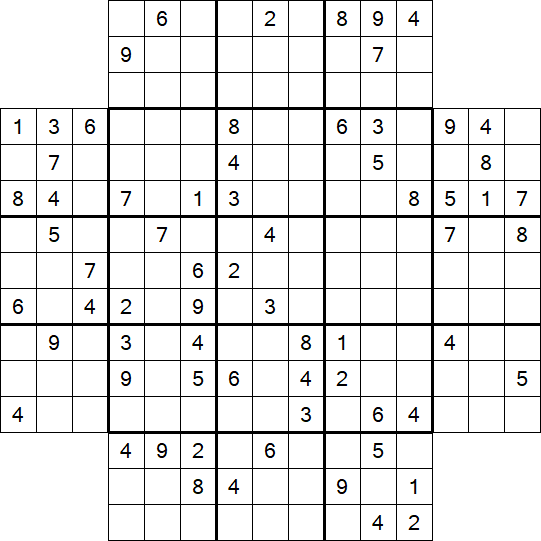 Flower Sudoku - Difícil