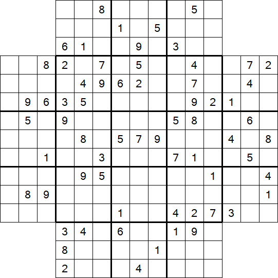 Flower Sudoku - Difícil