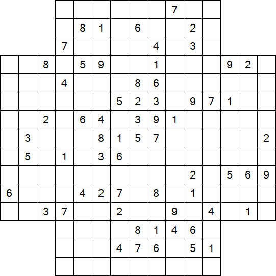 Flower Sudoku - Hard