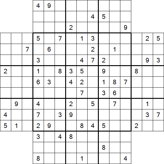 Flower Sudoku - Hard