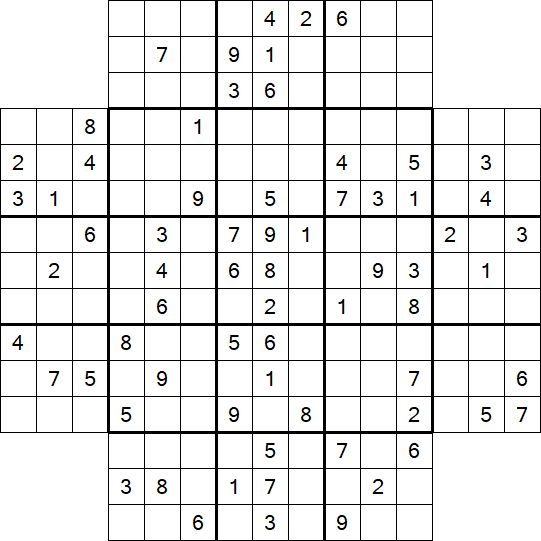 Flower Sudoku - Hard