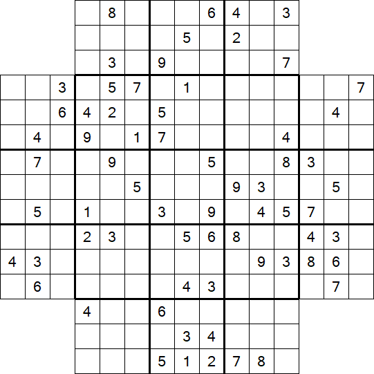 Flower Sudoku - Hard