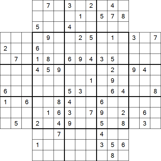 Flower Sudoku - Difficile